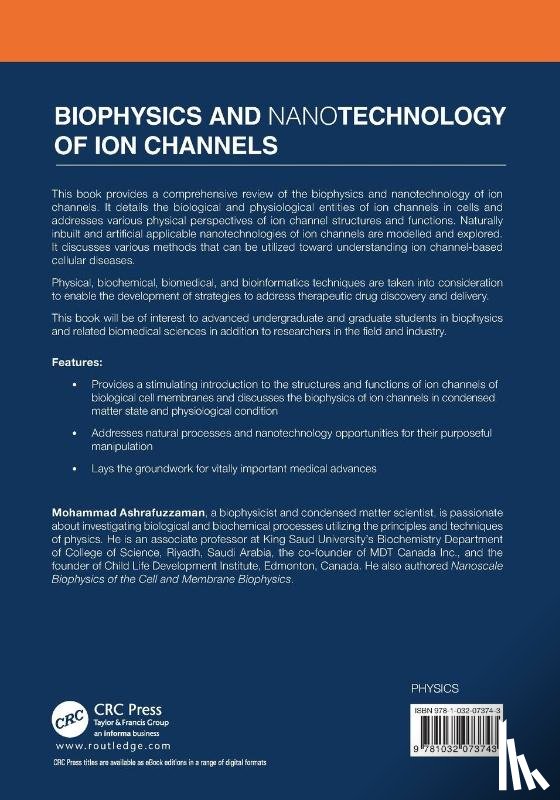 Ashrafuzzaman, Mohammad - Biophysics and Nanotechnology of Ion Channels