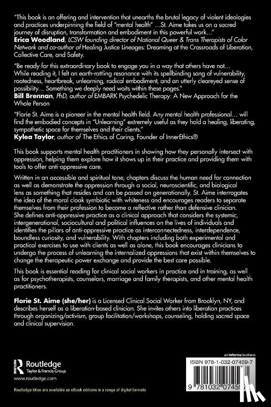Aime, Florie St. - Anti-Oppressive Psychotherapeutic Practice