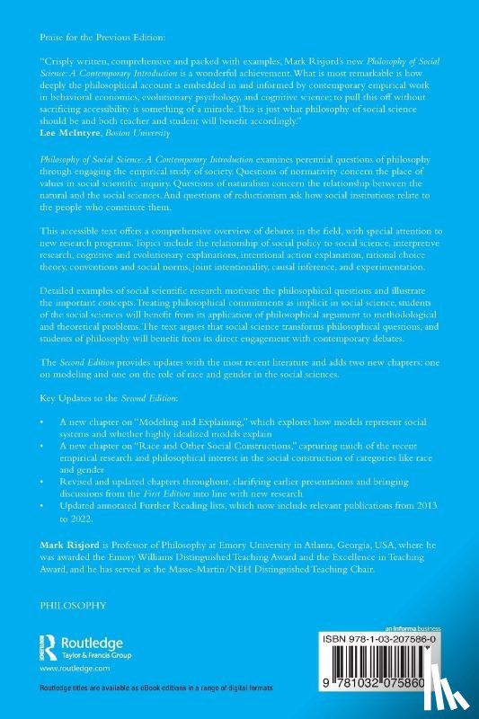 Risjord, Mark (Emory University - Philosophy of Social Science