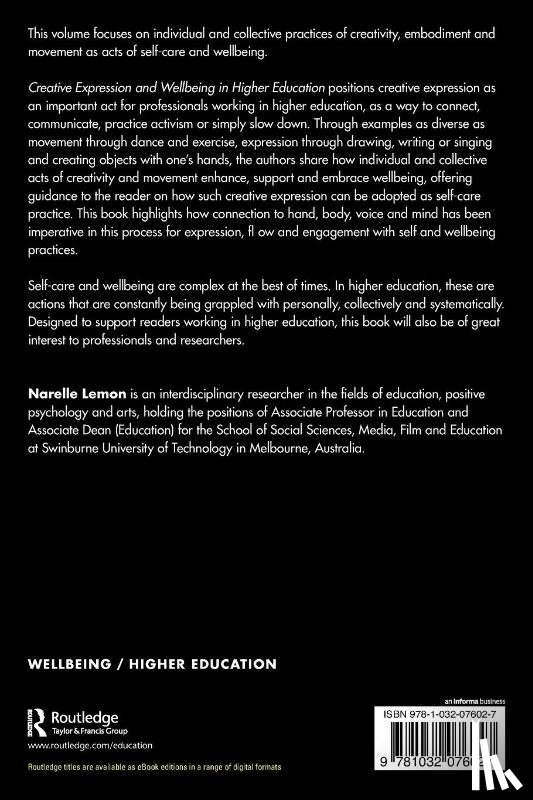  - Creative Expression and Wellbeing in Higher Education