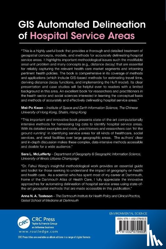 Wang, Fahui (Louisiana State University, Wang, Changzhen - GIS Automated Delineation of Hospital Service Areas