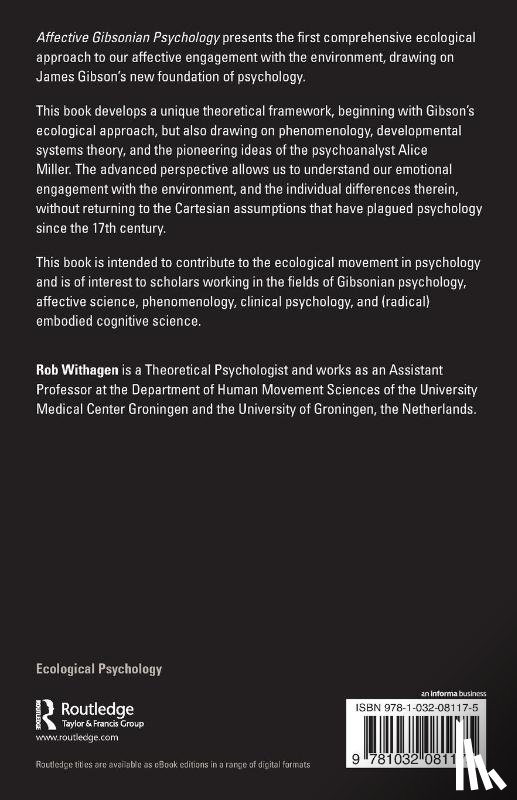 Withagen, Rob - Affective Gibsonian Psychology