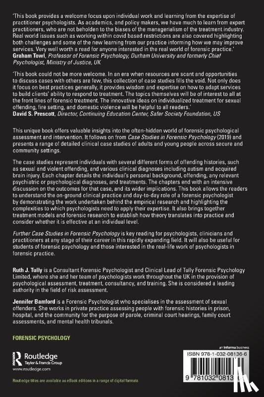  - Further Case Studies in Forensic Psychology
