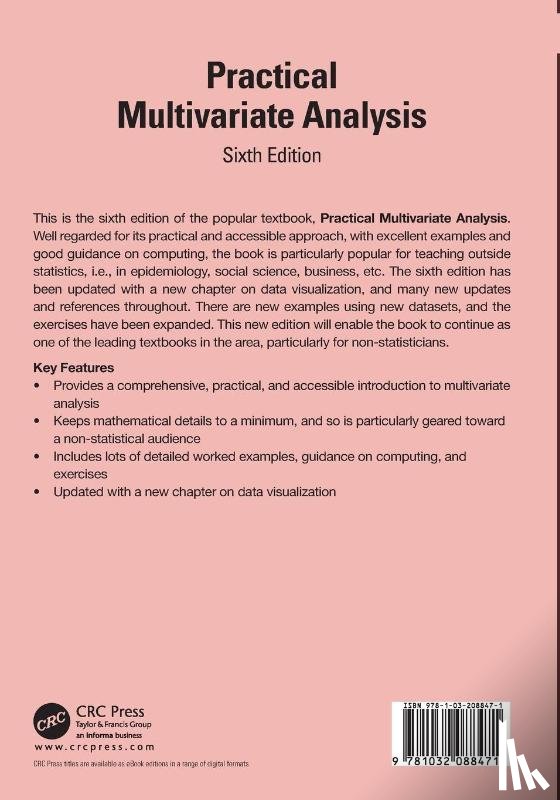 Afifi, Abdelmonem, May, Susanne, Donatello, Robin, Clark, Virginia A. - Practical Multivariate Analysis