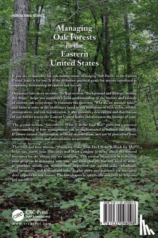  - Managing Oak Forests in the Eastern United States