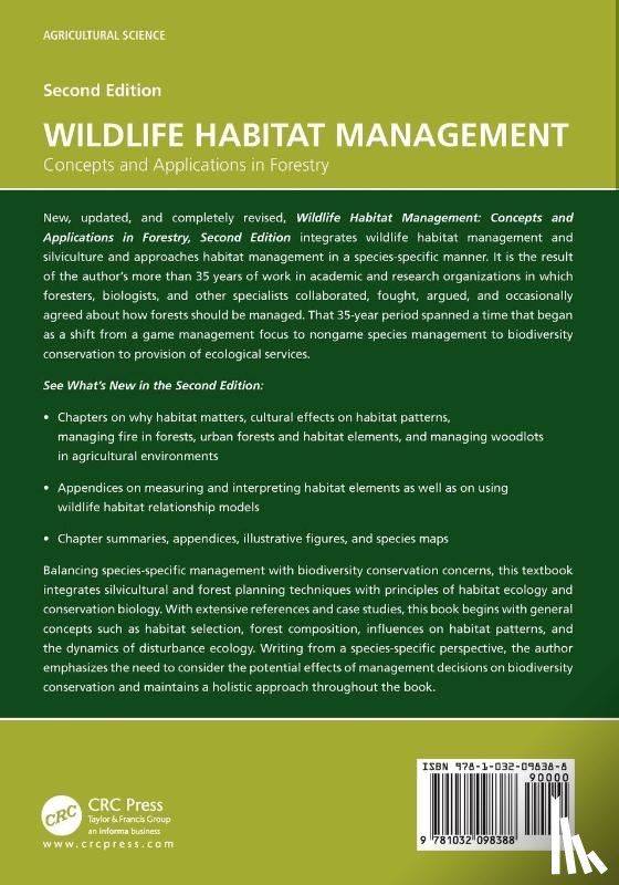 McComb, Brenda C. - Wildlife Habitat Management