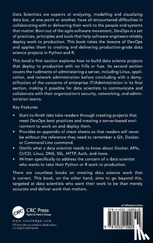 Gold, Alex - DevOps for Data Science