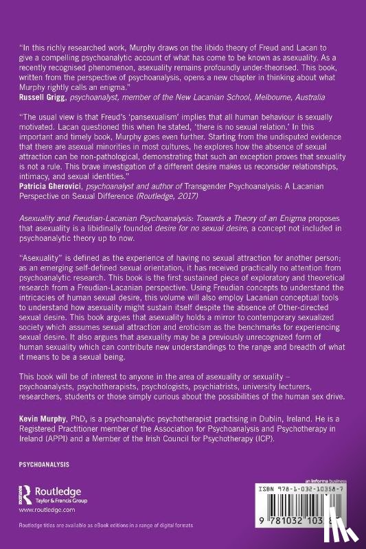Murphy, Kevin (Association for Psychoanalysis and Psychotherapy in Ireland (APPI) - Asexuality and Freudian-Lacanian Psychoanalysis