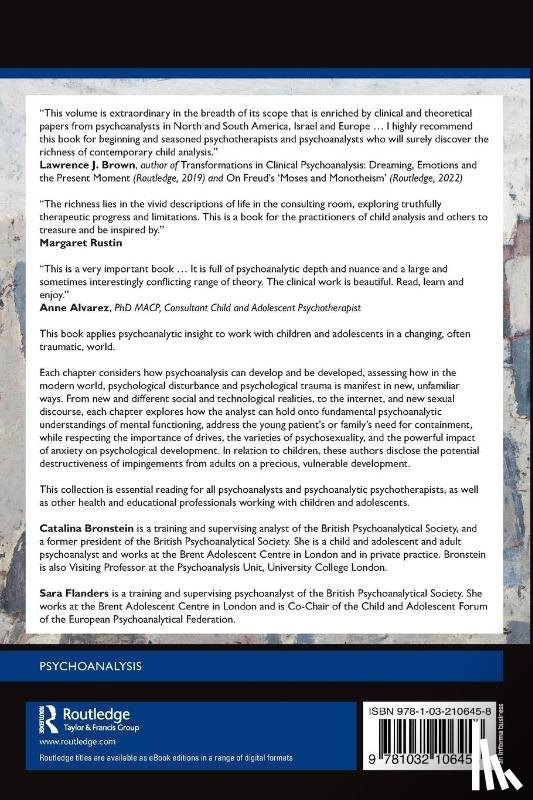  - Child and Adolescent Psychoanalysis in a Changing World