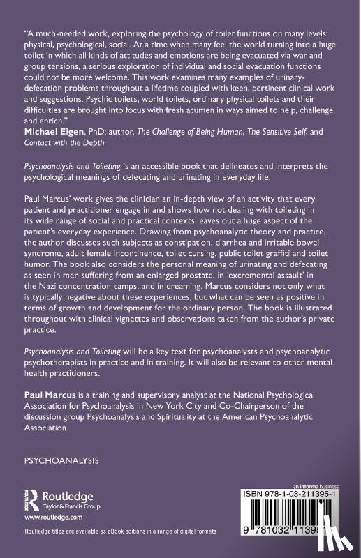 Marcus, Paul - Psychoanalysis and Toileting