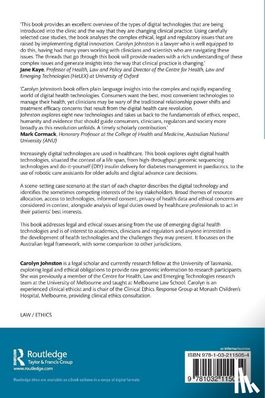 Johnston, Carolyn - Digital Health Technologies