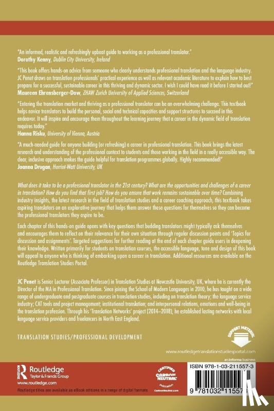 Penet, JC - Working as a Professional Translator