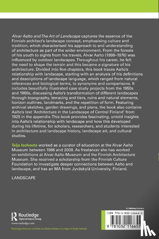 Isohauta, Teija - Alvar Aalto and The Art of Landscape