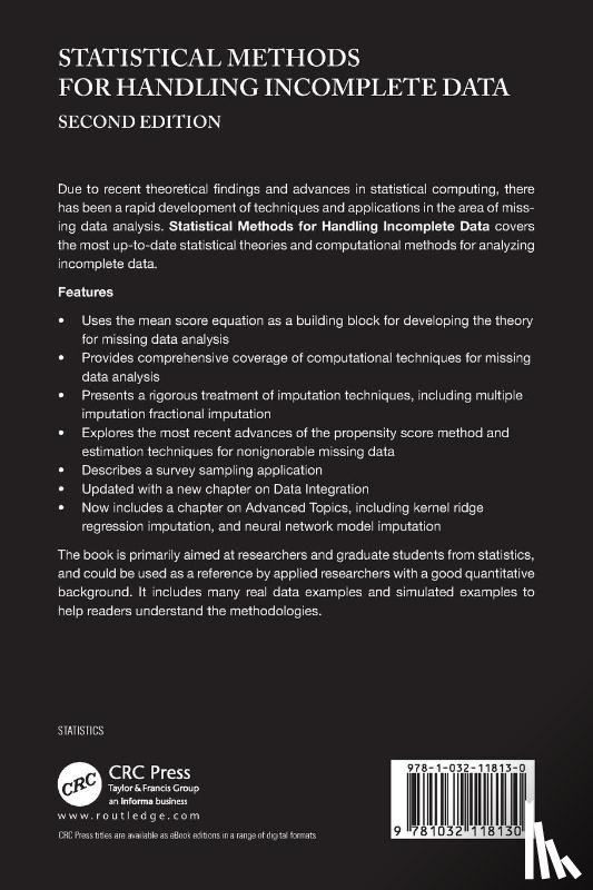 Kim, Jae Kwang, Shao, Jun - Statistical Methods for Handling Incomplete Data