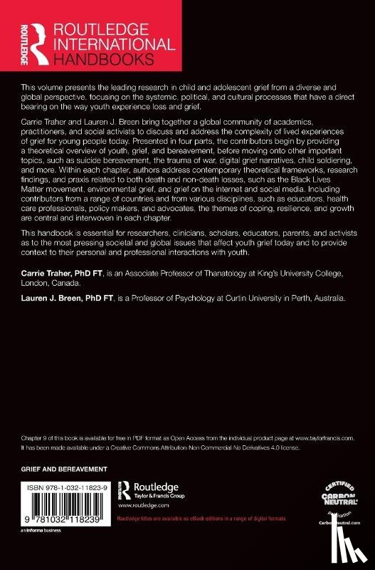  - The Routledge International Handbook of Child and Adolescent Grief in Contemporary Contexts