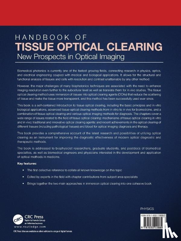  - Handbook of Tissue Optical Clearing
