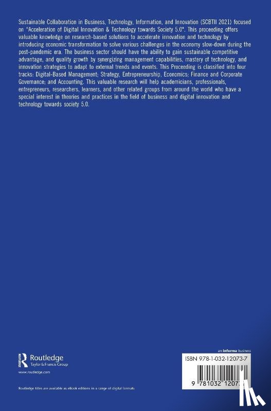  - Acceleration of Digital Innovation & Technology towards Society 5.0