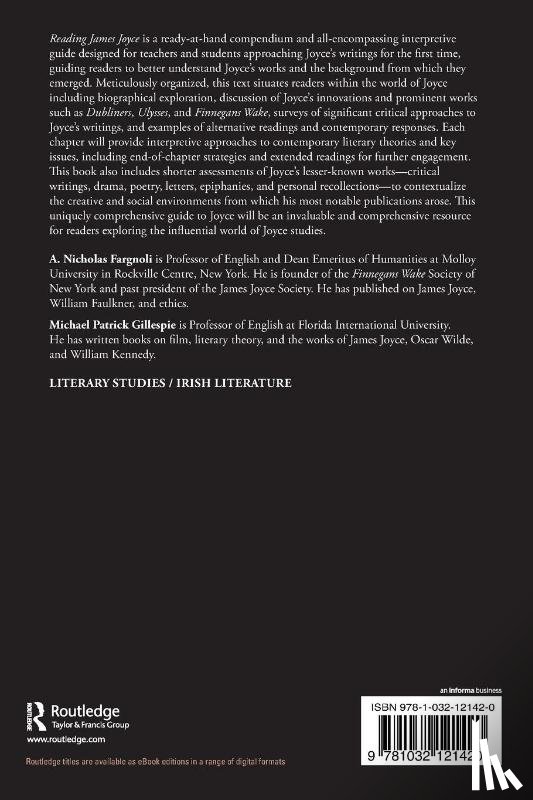 Fargnoli, A. Nicholas, Gillespie, Michael Patrick - Reading James Joyce