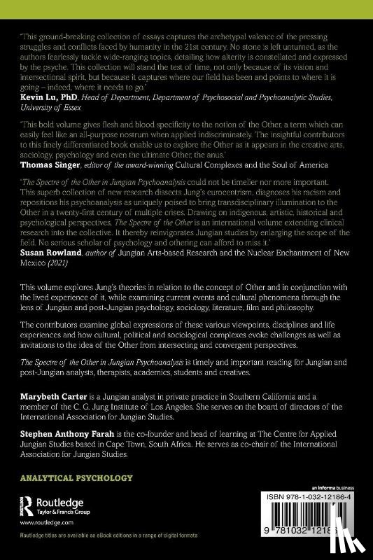  - The Spectre of the Other in Jungian Psychoanalysis