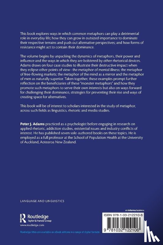 Adams, Peter J. (University of Auckland) - Monster Metaphors
