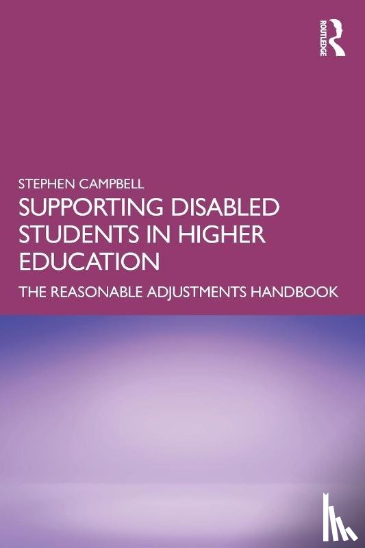 Campbell, Stephen (Leeds Trinity University - Supporting Disabled Students in Higher Education