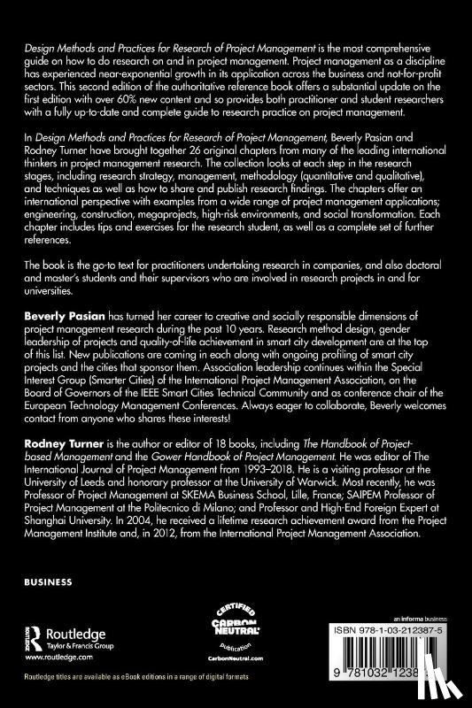  - Design Methods and Practices for Research of Project Management
