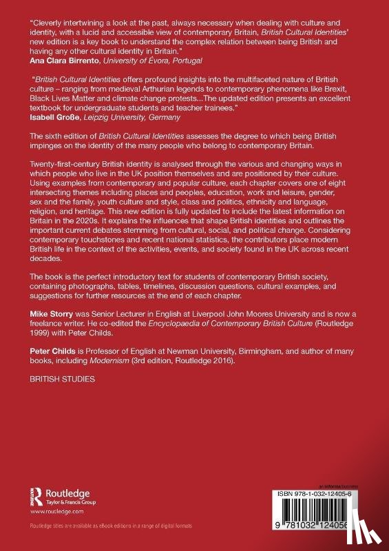  - British Cultural Identities