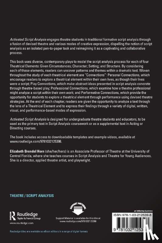 Brendel Horn, Elizabeth - Activated Script Analysis