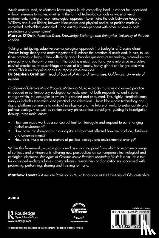 Lovett, Matthew - Ecologies of Creative Music Practice