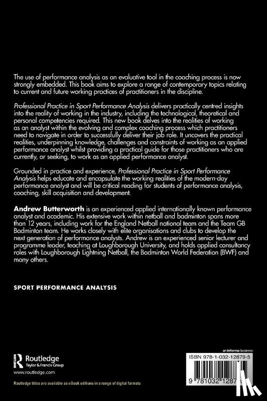 Butterworth, Andrew - Professional Practice in Sport Performance Analysis