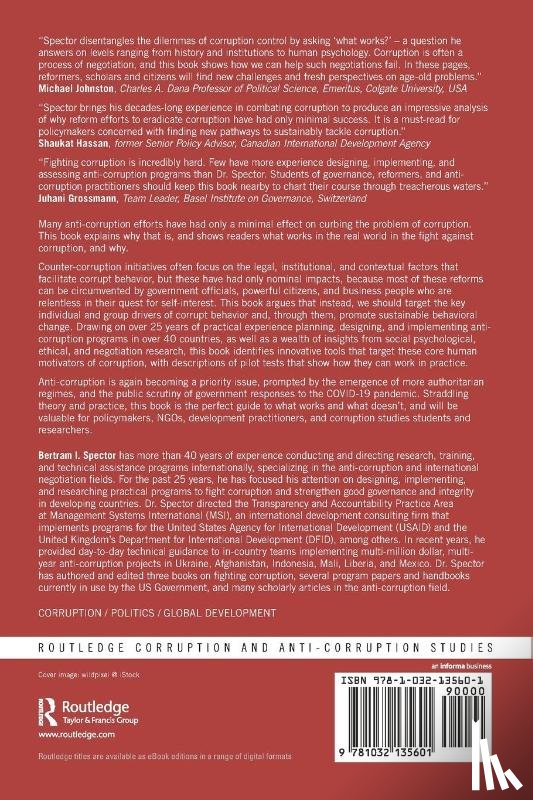 Spector, Bertram I. (New York University - Curbing Corruption