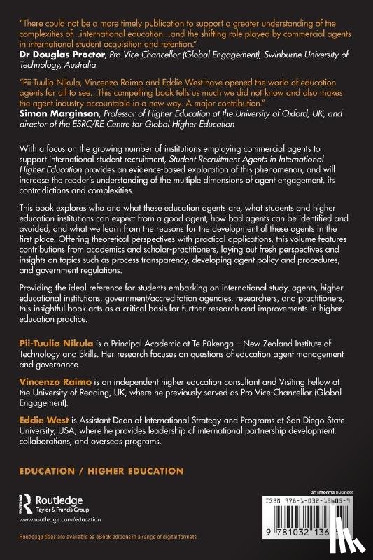  - Student Recruitment Agents in International Higher Education