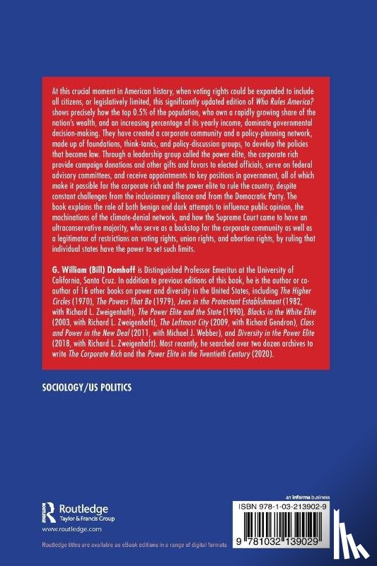 Domhoff, G William - Who Rules America?