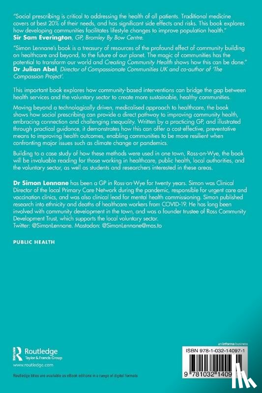 Lennane, Simon - Creating Community Health