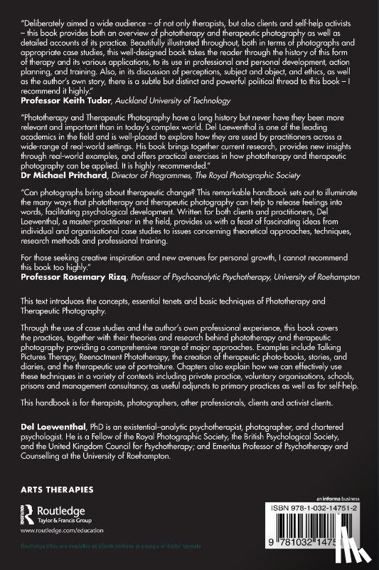 Loewenthal, Del (University of Roehampton - The Handbook of Phototherapy and Therapeutic Photography