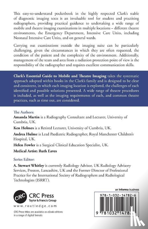 Martin, Amanda, Holmes, Ken, Hulme, Andrea, Fowler, Helen - Clark’s Essential Guide to Mobile and Theatre Imaging