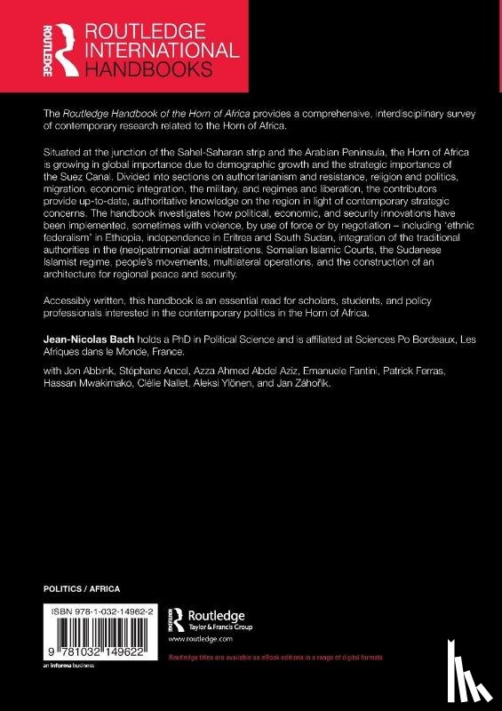  - Routledge Handbook of the Horn of Africa