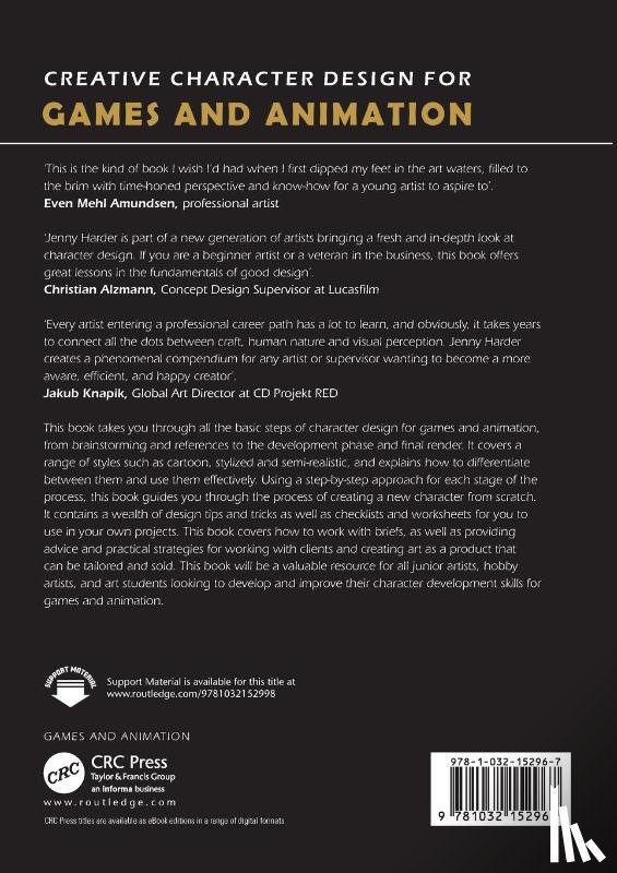 Harder, Jenny - Creative Character Design for Games and Animation