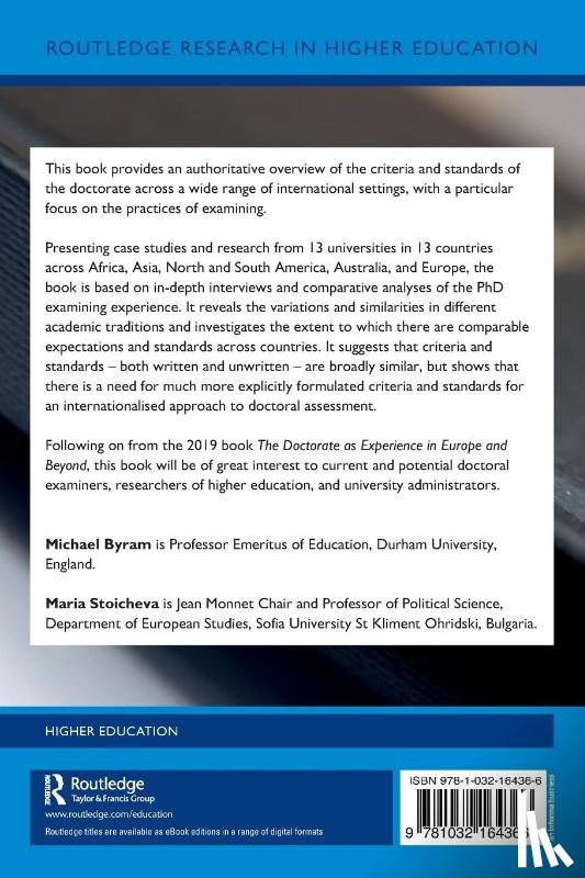 - The Experience of Examining the PhD