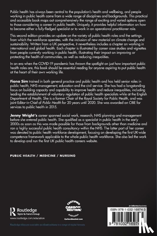  - Working in Public Health