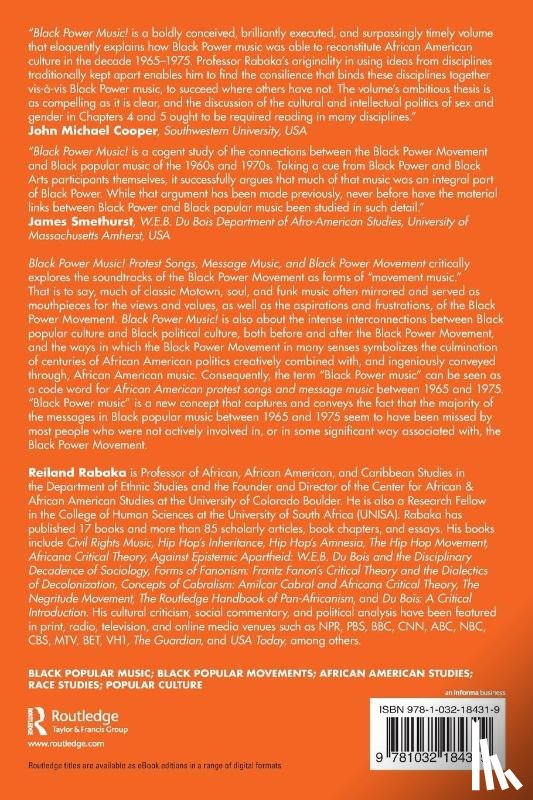 Rabaka, Reiland (University of Colorado - Black Power Music!