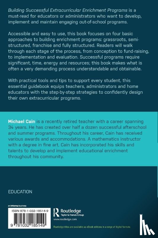 Cain, Michael - Building Successful Extracurricular Enrichment Programs