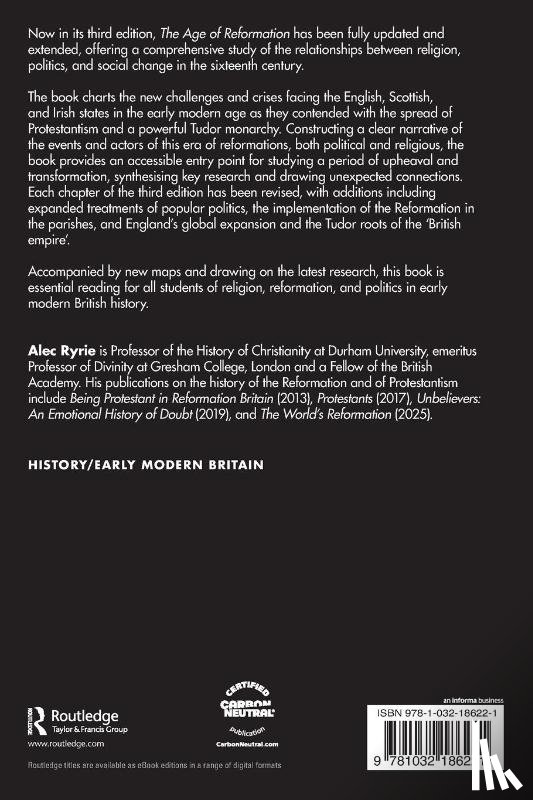 Ryrie, Alec (Durham University - The Age of Reformation