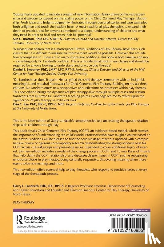 Landreth, Garry L. (University of North Texas - Play Therapy