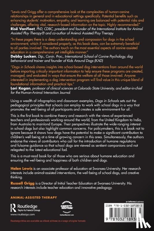 Lewis, Helen (Swansea University, Grigg, Russell - Dogs in Schools