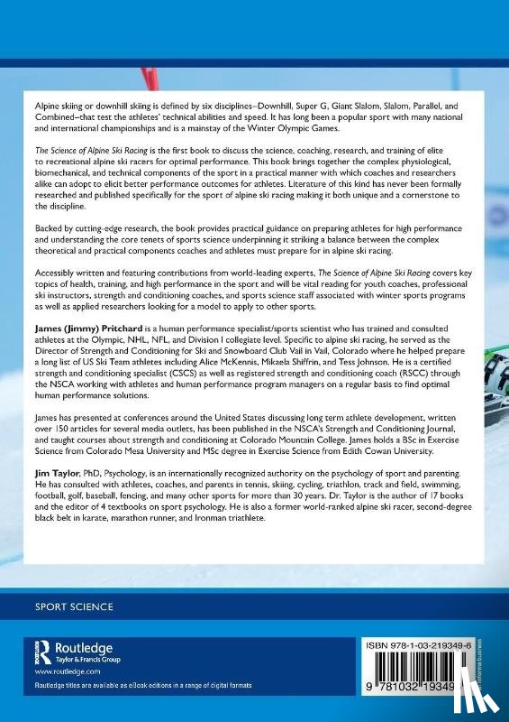  - The Science of Alpine Ski Racing