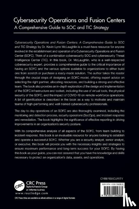 McLaughlin, Kevin Lynn - Cybersecurity Operations and Fusion Centers