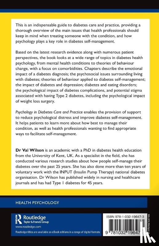 Wilson, Val - Psychology in Diabetes Care and Practice