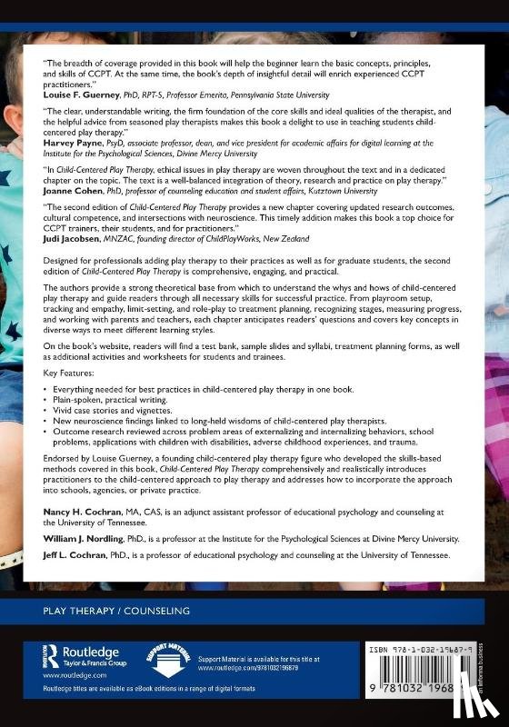 Cochran, Nancy H. (University of Tennessee, Nordling, William J. (Divine Mercy University, Cochran, Jeff L. (University of Tennessee - Child-Centered Play Therapy