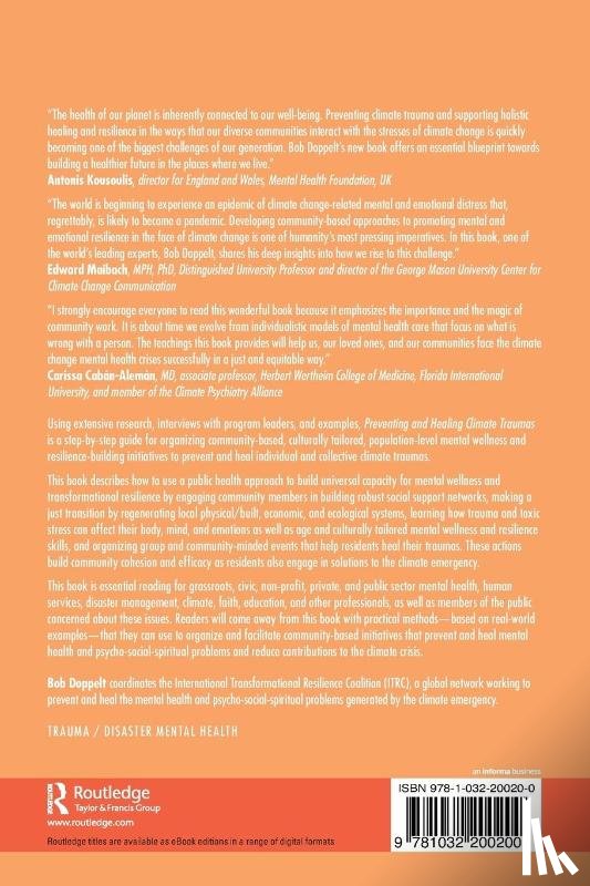 Doppelt, Bob (International Transformational Resilience Coalition - Preventing and Healing Climate Traumas